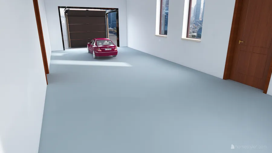 garage 3d design renderings