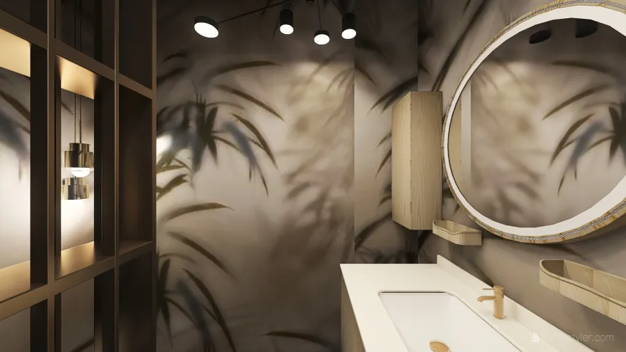 luxe apartment 3d design renderings