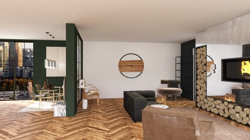 another apartment 3d design renderings