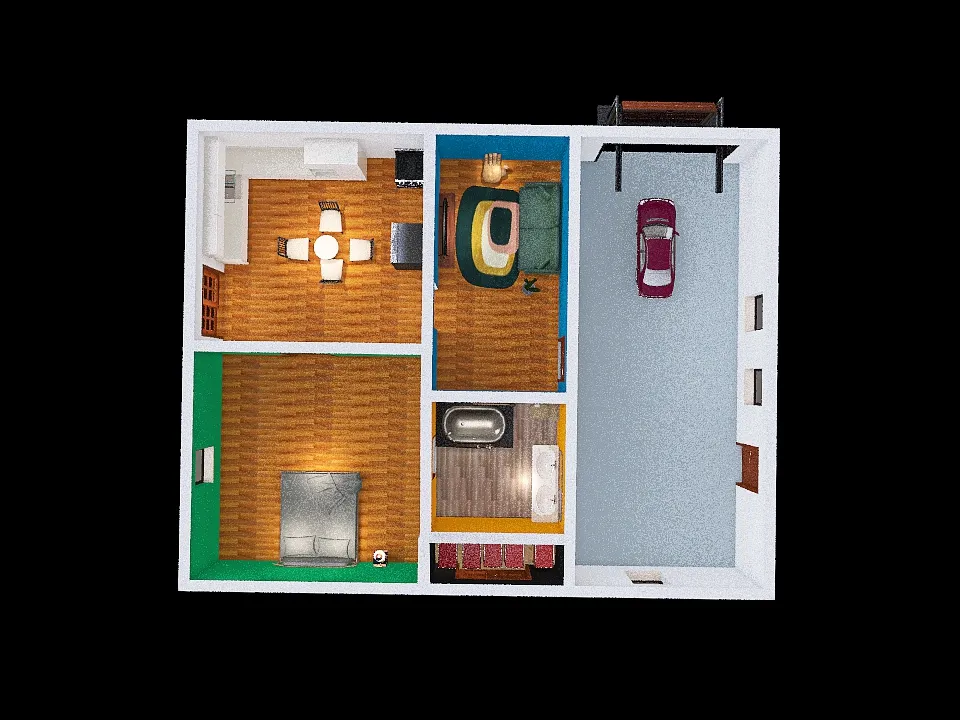 Yoni's Dreamhome 3d design renderings
