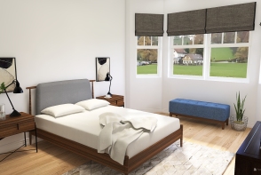 Simple Pleasures | Guest Room Rental Design Rendering