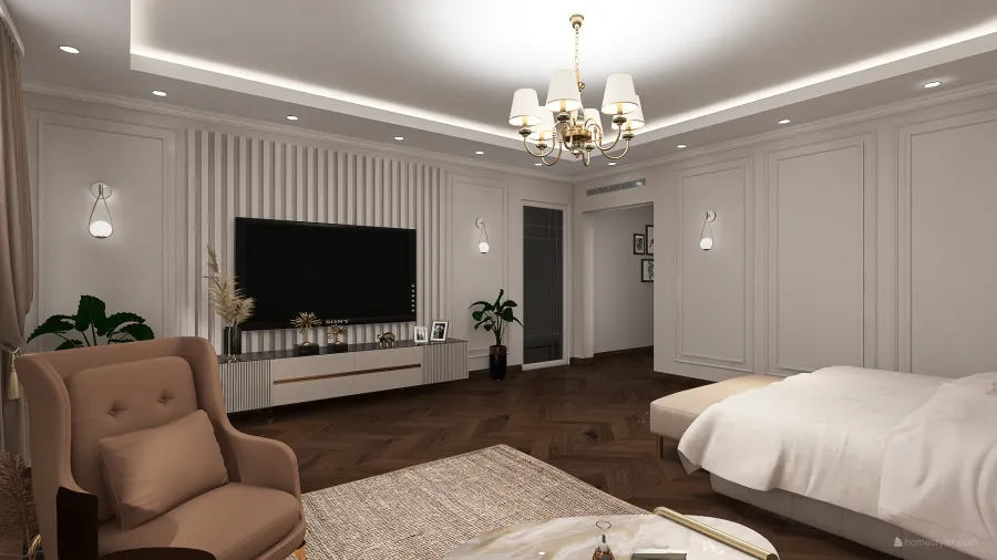villa abha-firstfloor 3d design renderings