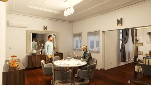 Lagos Home Living room, kitchen and dining concept