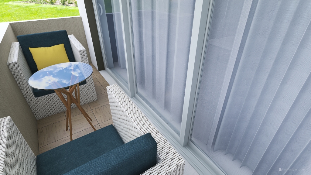 Flat Anastacia 3d design renderings