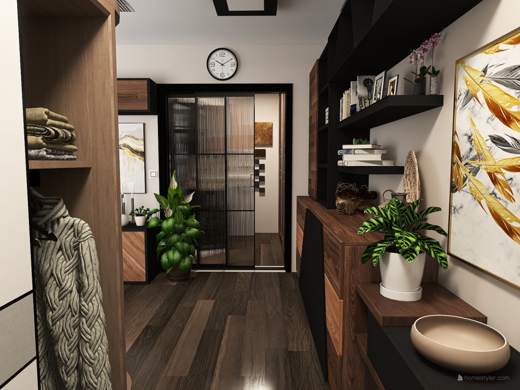 Student apartment 3d design renderings