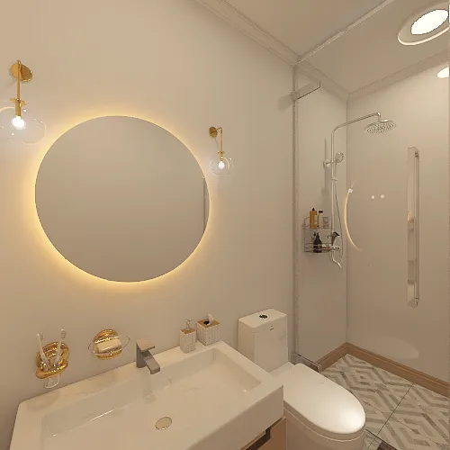 MasterBathroom 3d design renderings