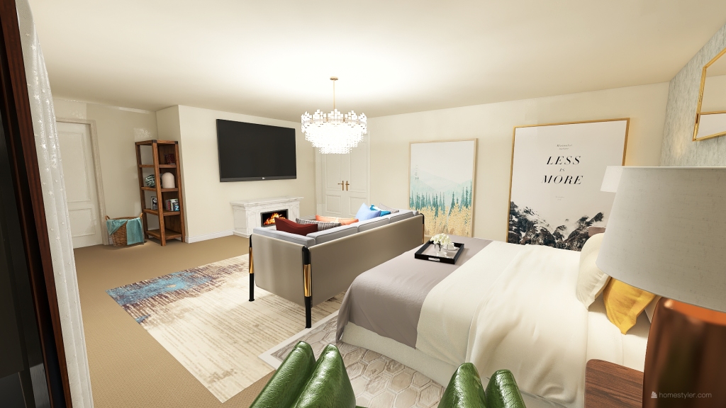 David Edit mom Bedroom 2 3d design renderings