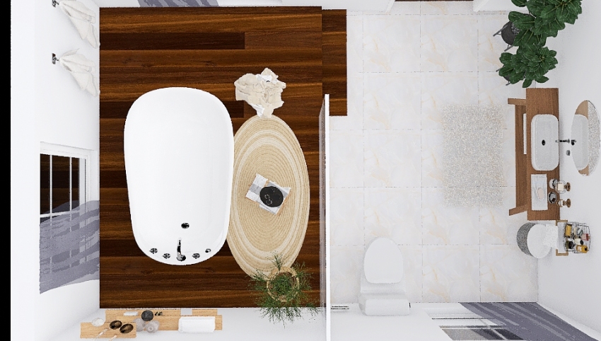 Modern Bathroom 3d design picture 26.85