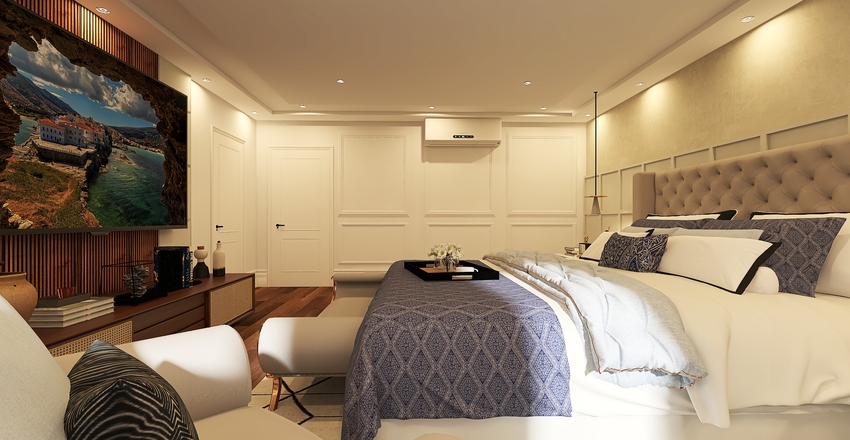 030| city apartment Interior Design Render