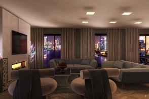 NYC dream apartment Design Rendering