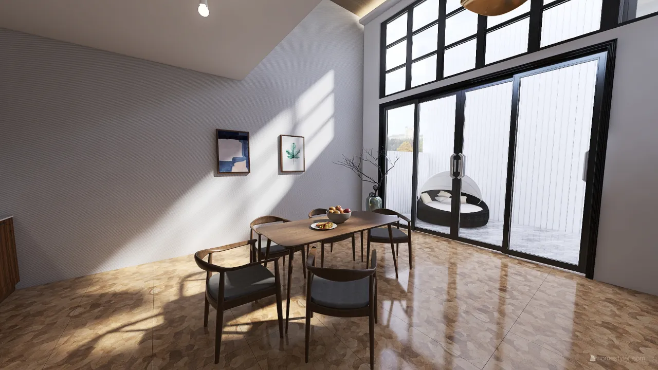 DiningRoom 3d design renderings