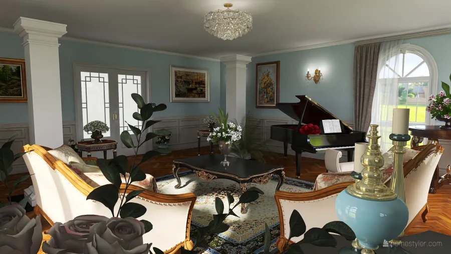 Darcy'room 3d design renderings