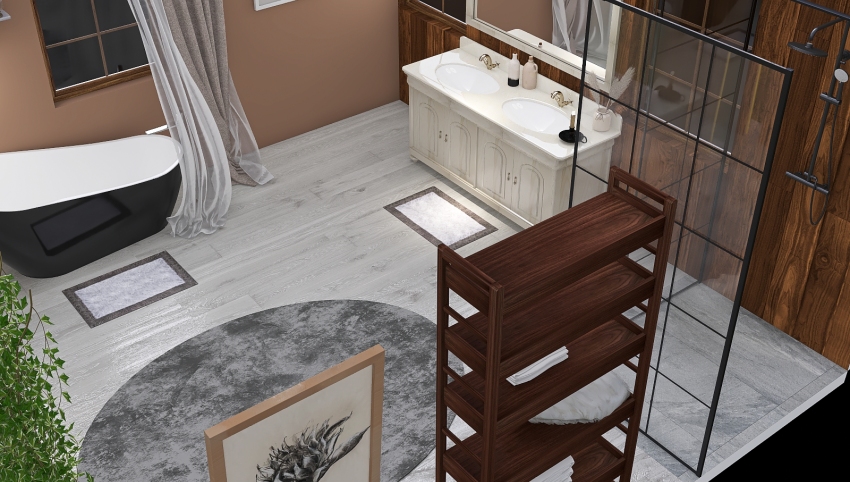 Rustic Bathroom 3d design picture 25.24