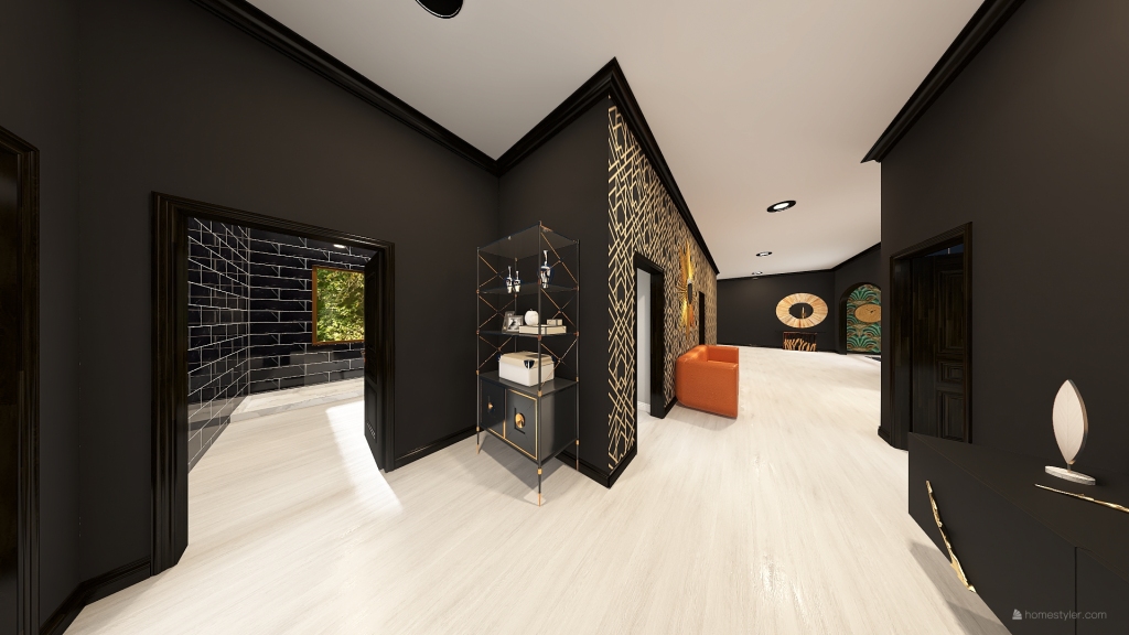 Art Deco Dream Home 3d design renderings