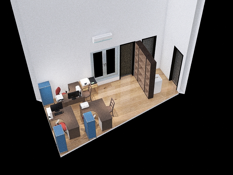 Copy of ruangan kantor 4 3d design renderings