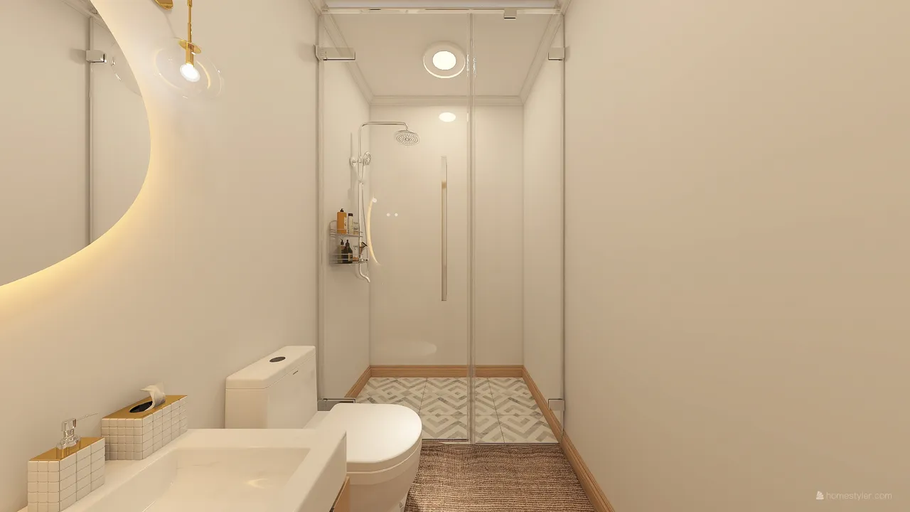 MasterBathroom 3d design renderings