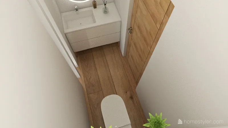 Toilette 3d design renderings