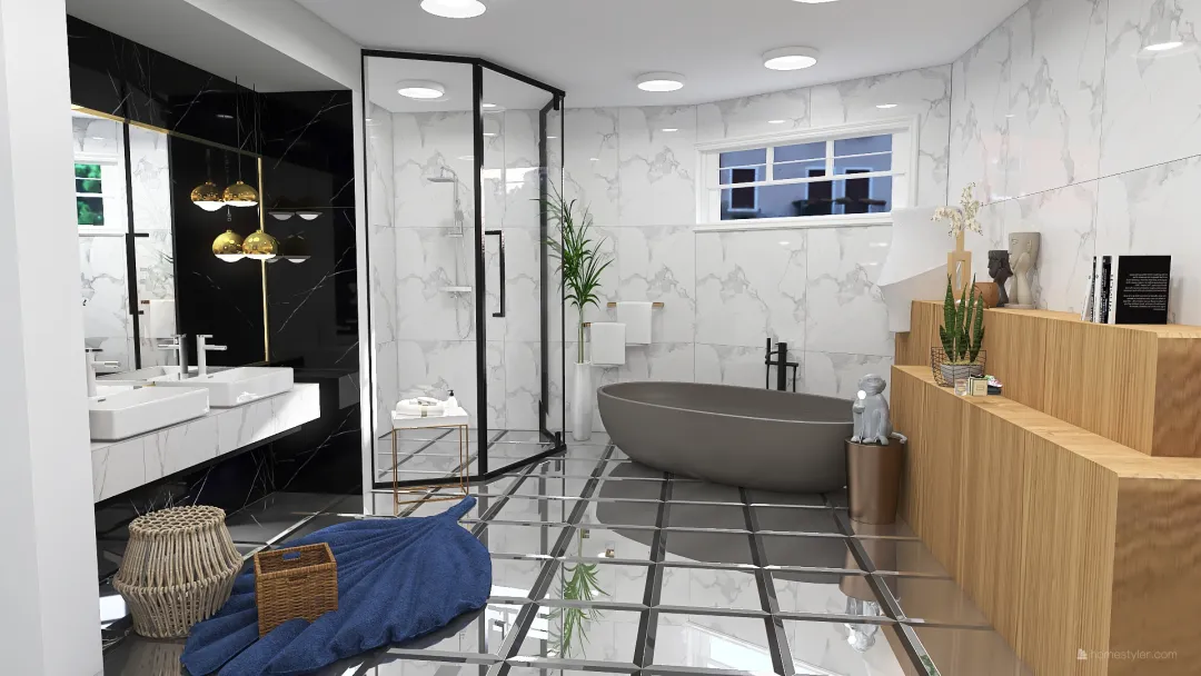 badezimmer 3d design renderings