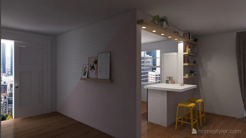 apartament s2 3d design renderings