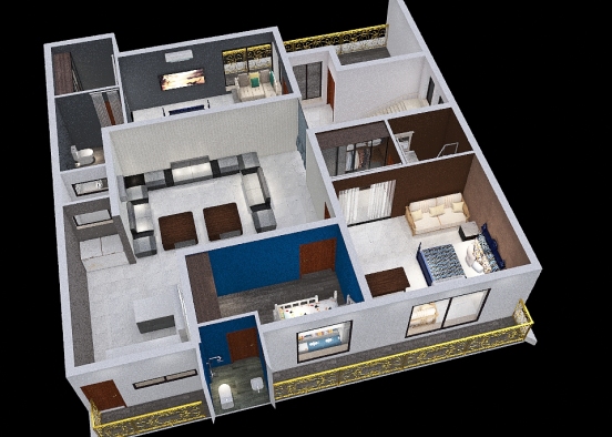 156 First Floor - 3 Design Rendering