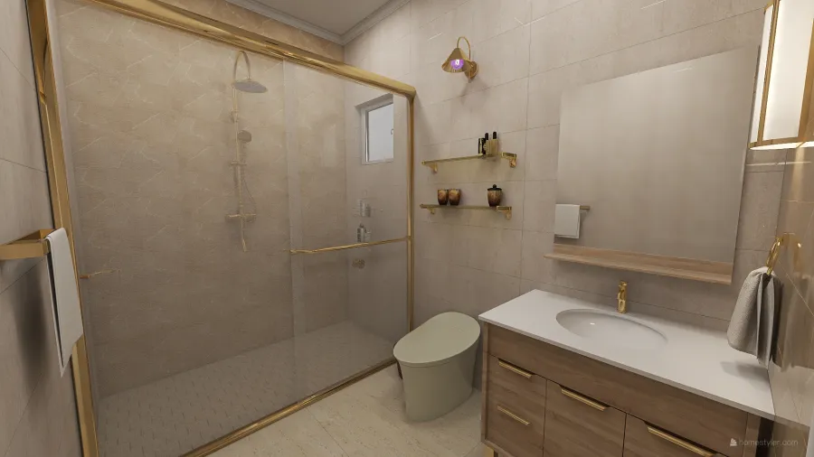 Banheiro 2 3d design renderings