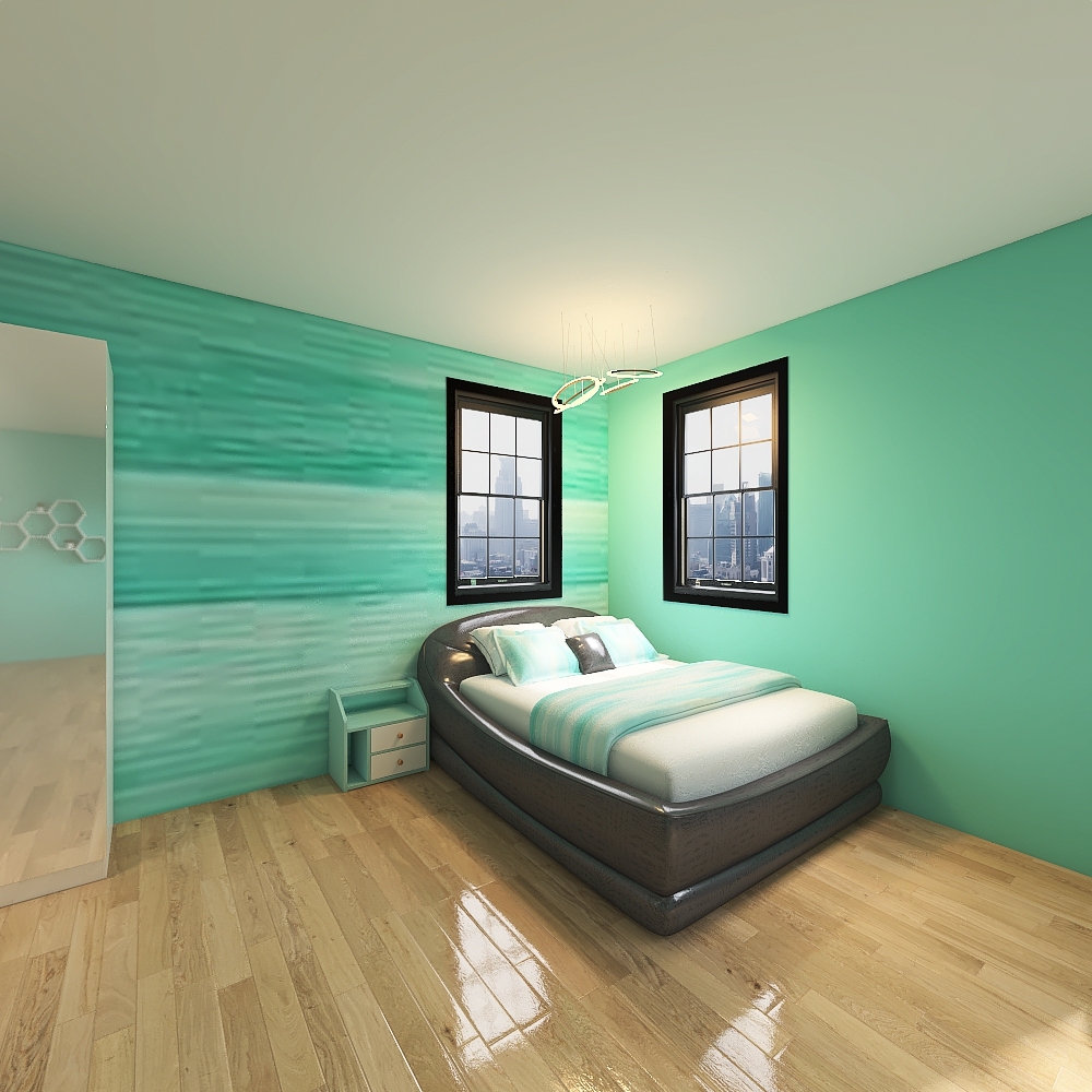 My Sister's Dream Bedroom 3d design renderings