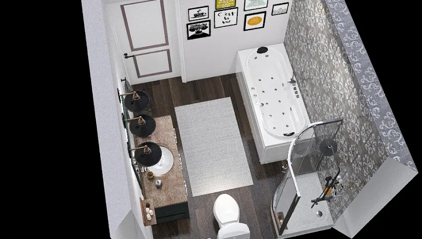 Bathroom Example 3d design picture 19.82