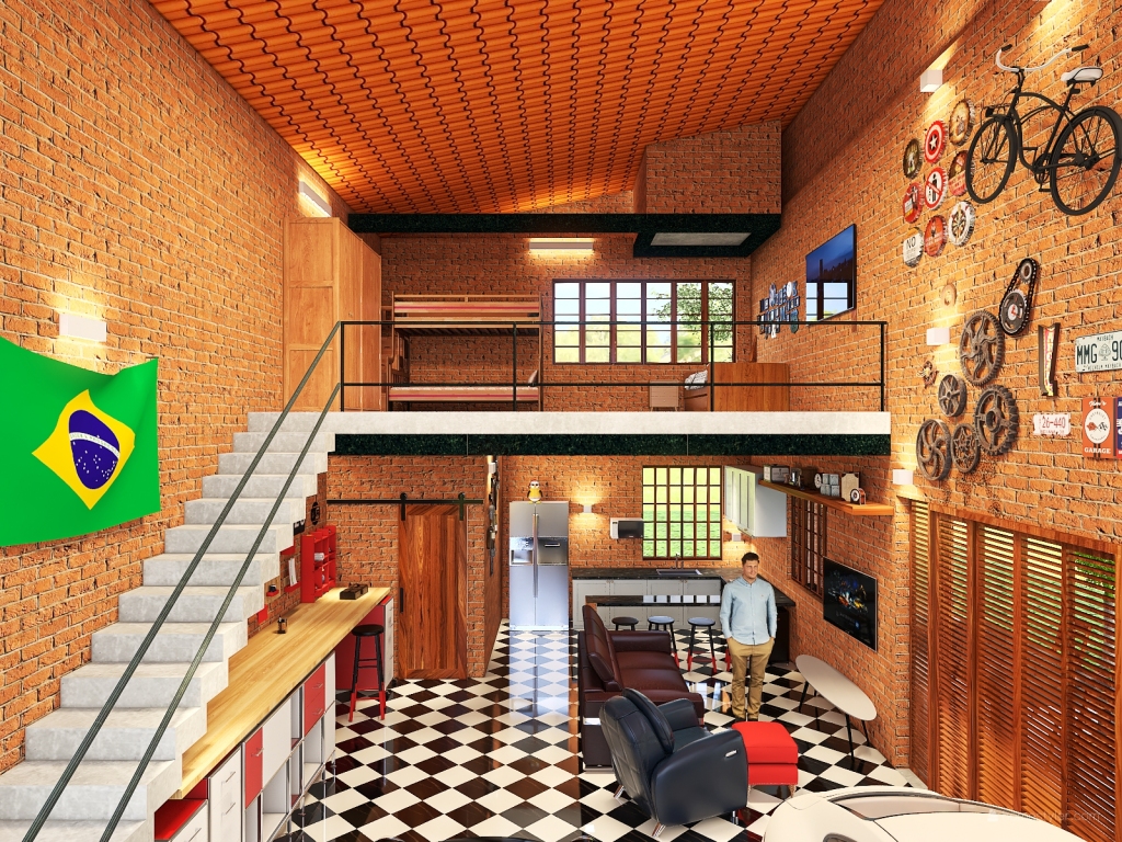 Casa Chã Grande 3d design renderings