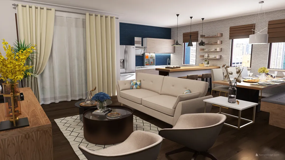 Casa da Sabris 3d design renderings