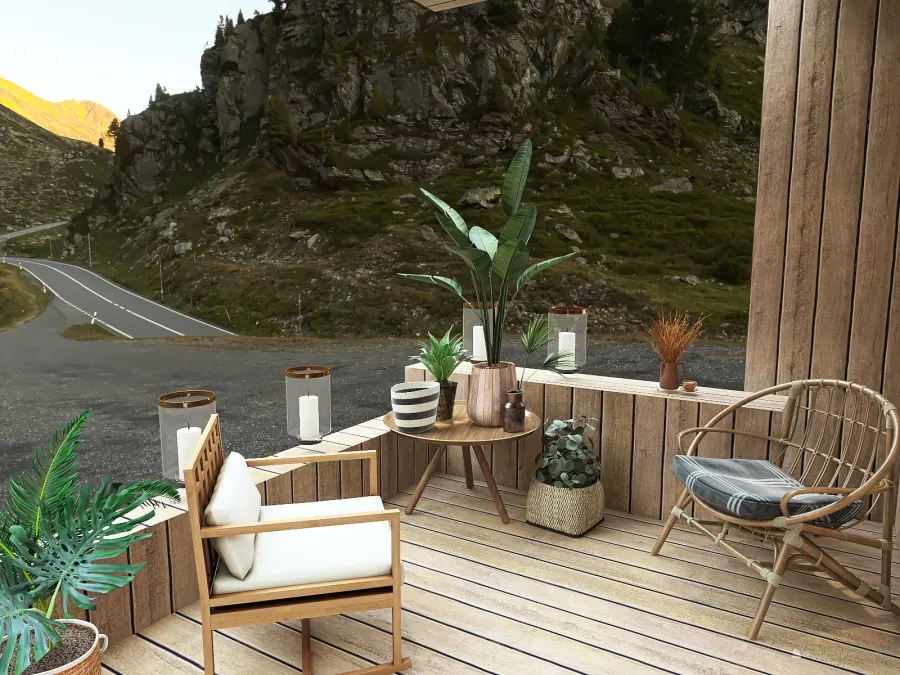 patio 3d design renderings