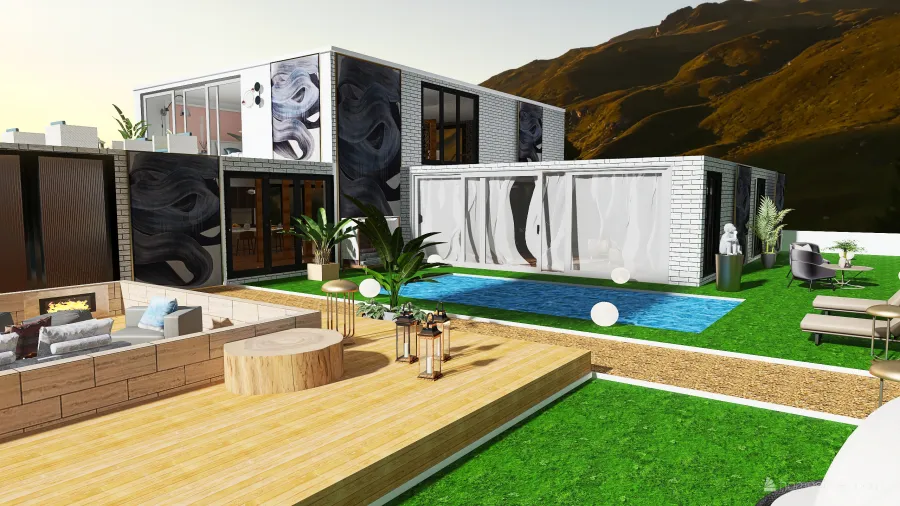 Wayside Cottage 3d design renderings
