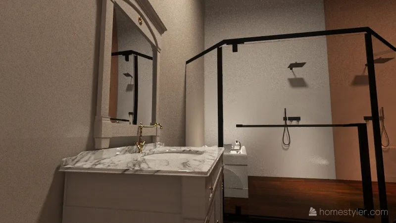 Bathroom 3d design renderings