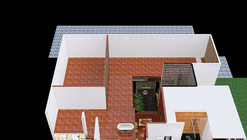 Rustic Urban Family Home 3d design picture 1210.82