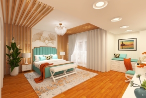 Project Bedroom Design Rendering