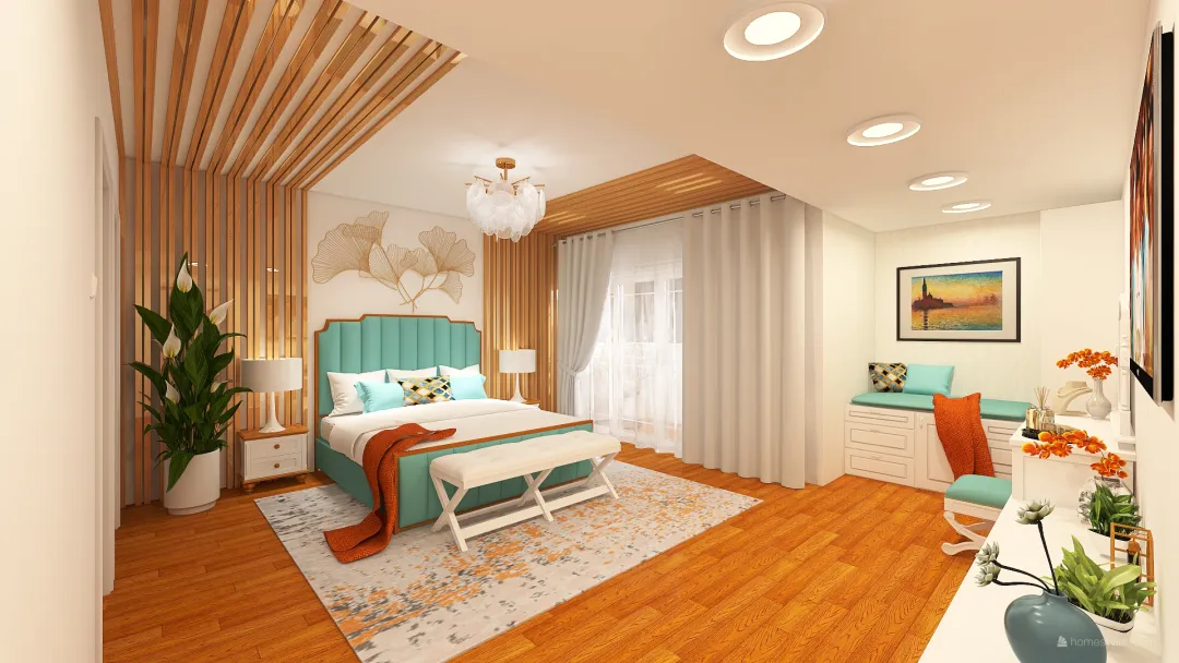 Project Bedroom 3d design renderings