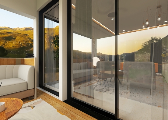 Contemporary in the hills Design Rendering