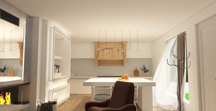 "Lift" (Contemporary Design) Interior Design Render