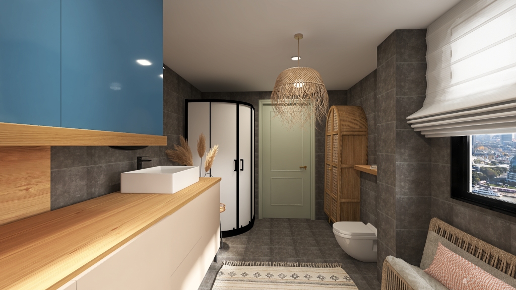 SMR Bathroom 3d design renderings
