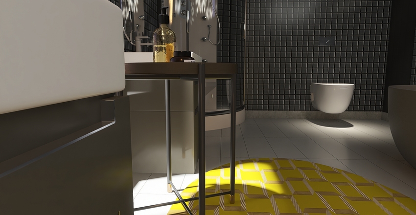 Pantone color of the year Interior Design Render
