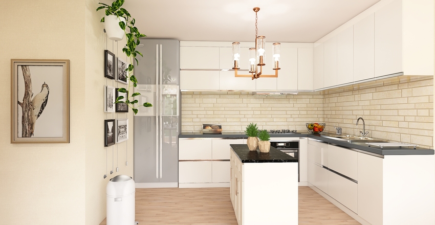 Mediterranean Vacation House Interior Design Render