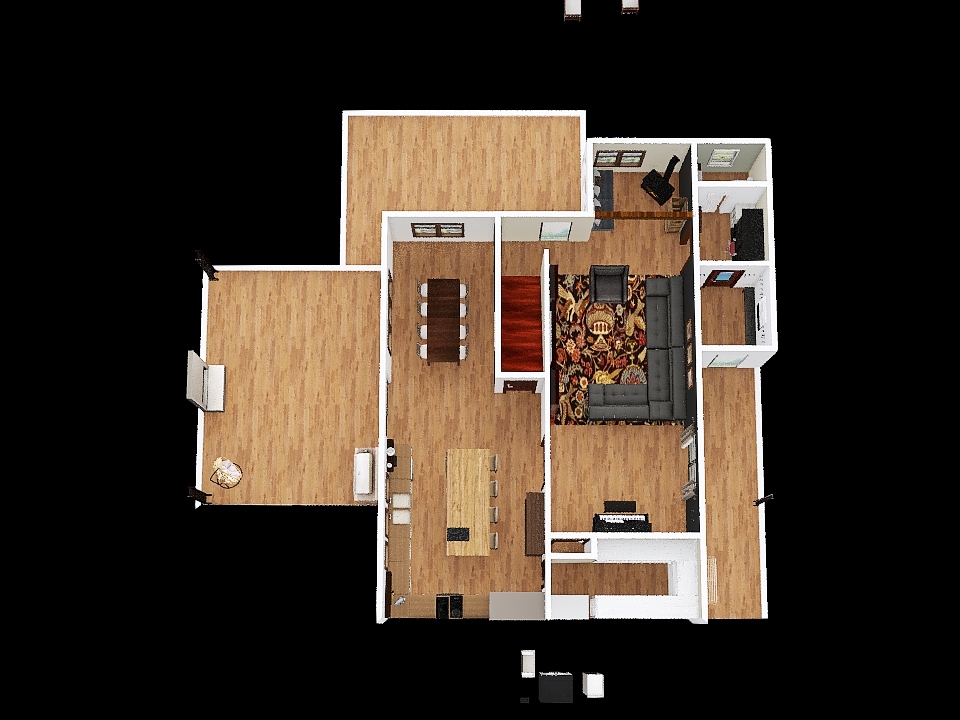 Redesign NE kitchen 3d design renderings