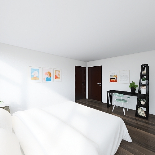 Patel, Bedroom Design Project Fall 2020 3d design renderings