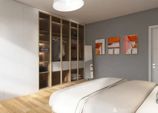 First Bedroom Design Rendering