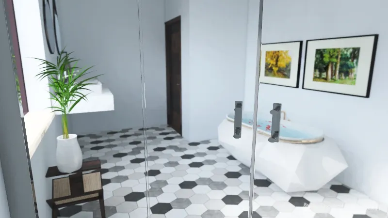 Studio Apartment 2020 3d design renderings