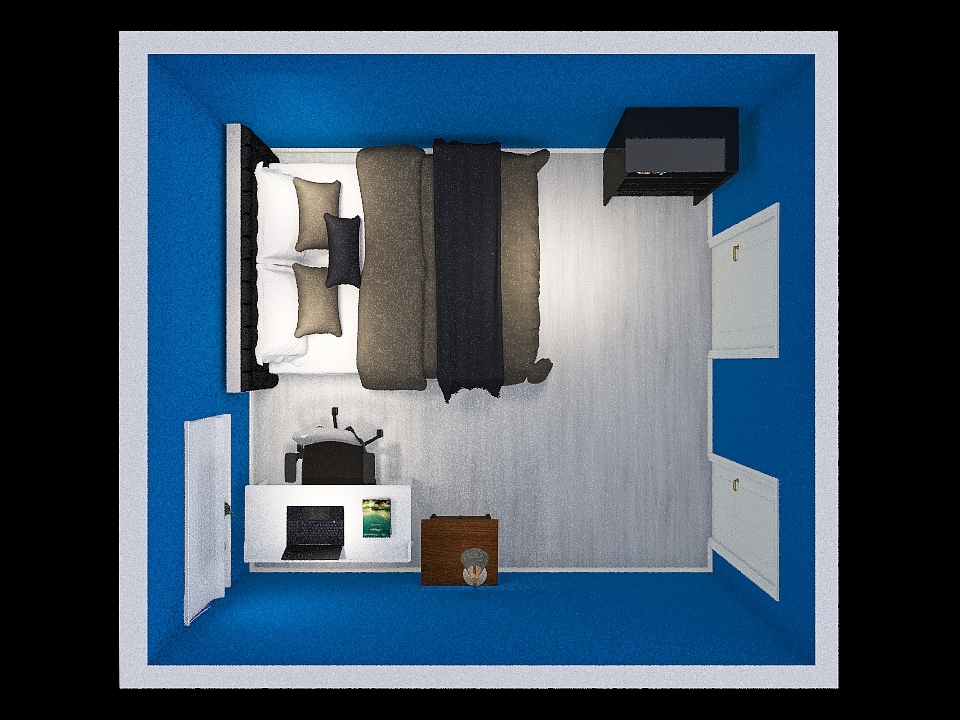 Sid's Room 3d design renderings
