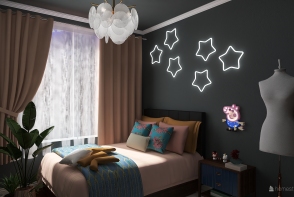Redesigning a Room: Aarushi Rajesh 2A Design Rendering