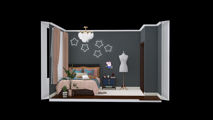 Redesigning a Room: Aarushi Rajesh 2A 3d design picture 13.11
