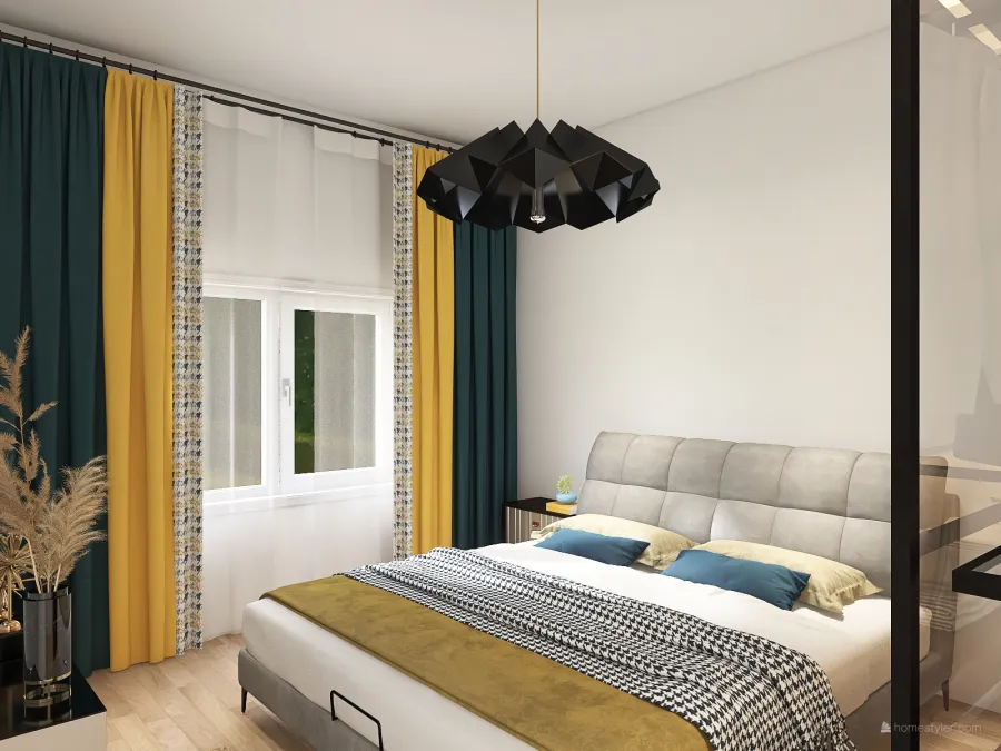 Master Bedroom 3d design renderings