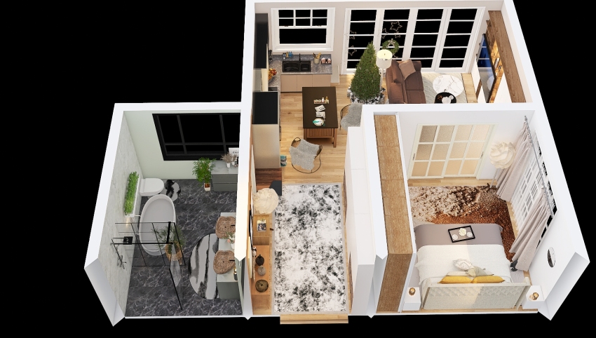 small appartment 3d design picture 69.28