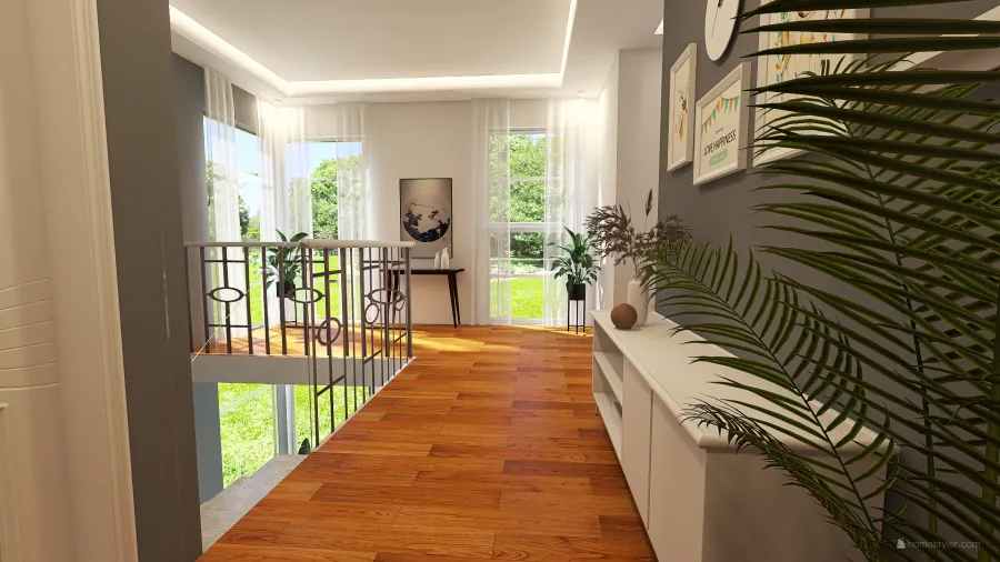 Proposed Modern 2 Storey Residential 3d design renderings